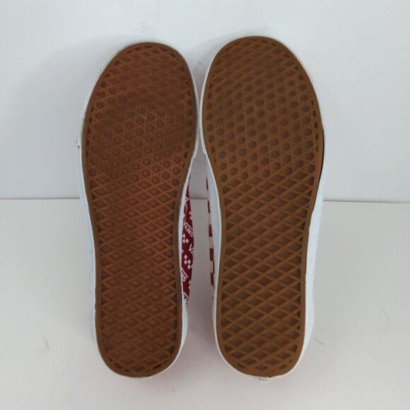 Vans Red Classic / Checkerboard Old Skool Sneakers, Men's 13 - Picture 5 of 10